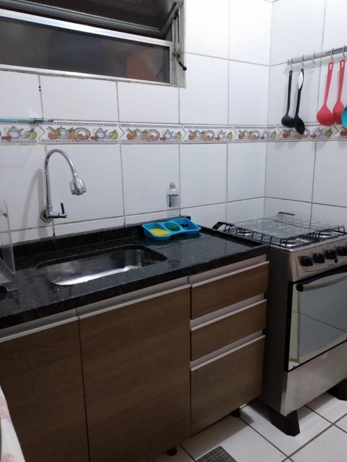 Studio Confortavel Com Ar Condicionado E Internet. Lägenhet São Vicente Exteriör bild